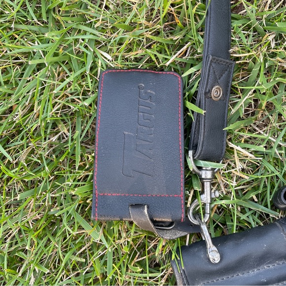 Targus Leather Briefcase Lap Top Bag - Picture 3 of 10